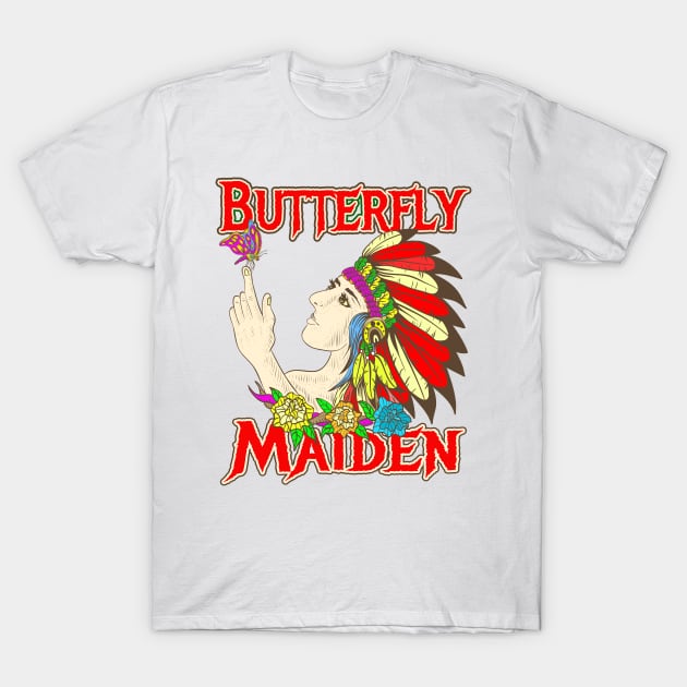 Butterfly Maiden / Polik-mana T-Shirt by black8elise